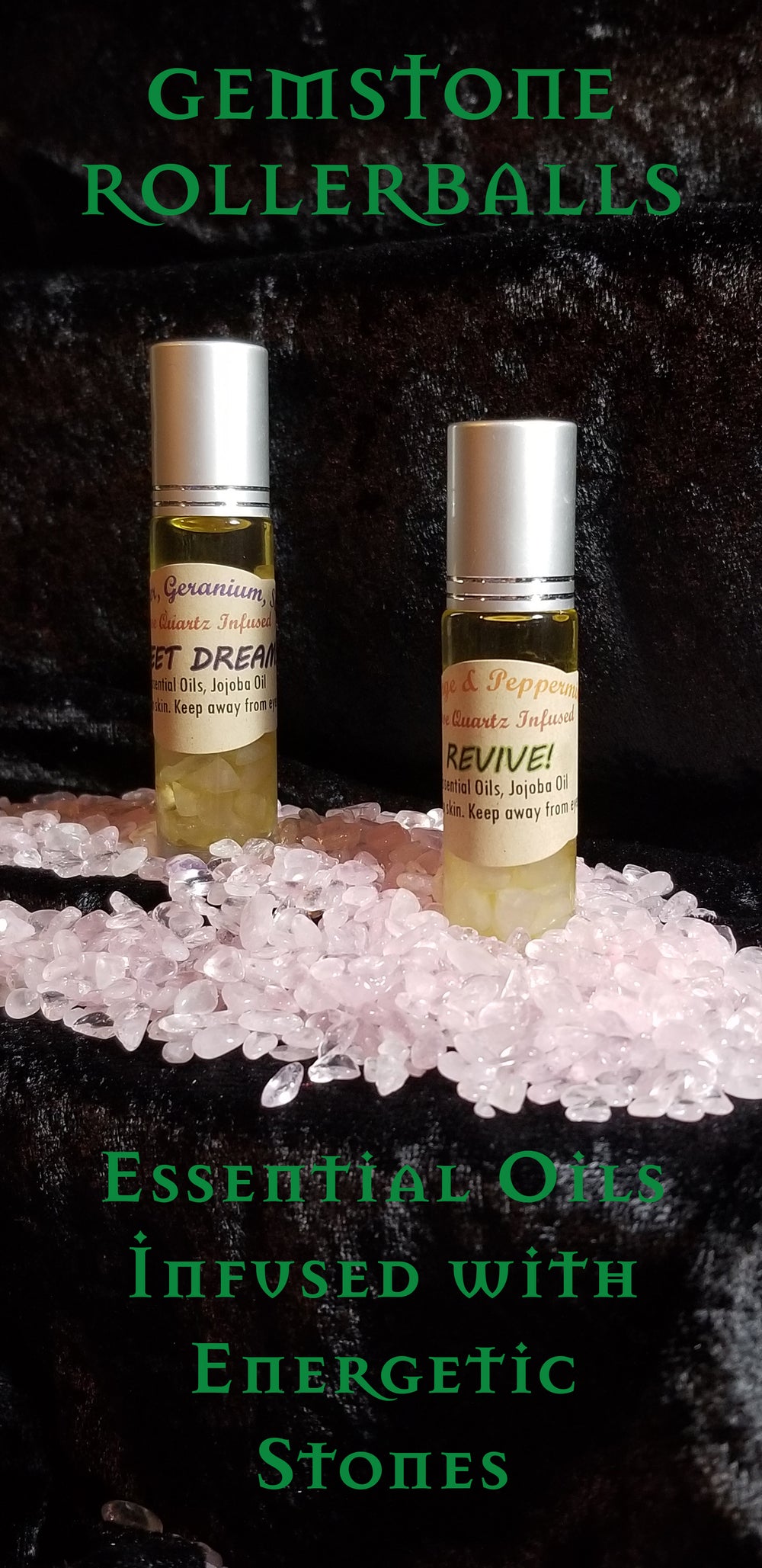 Gemstone Fragrance Rollers