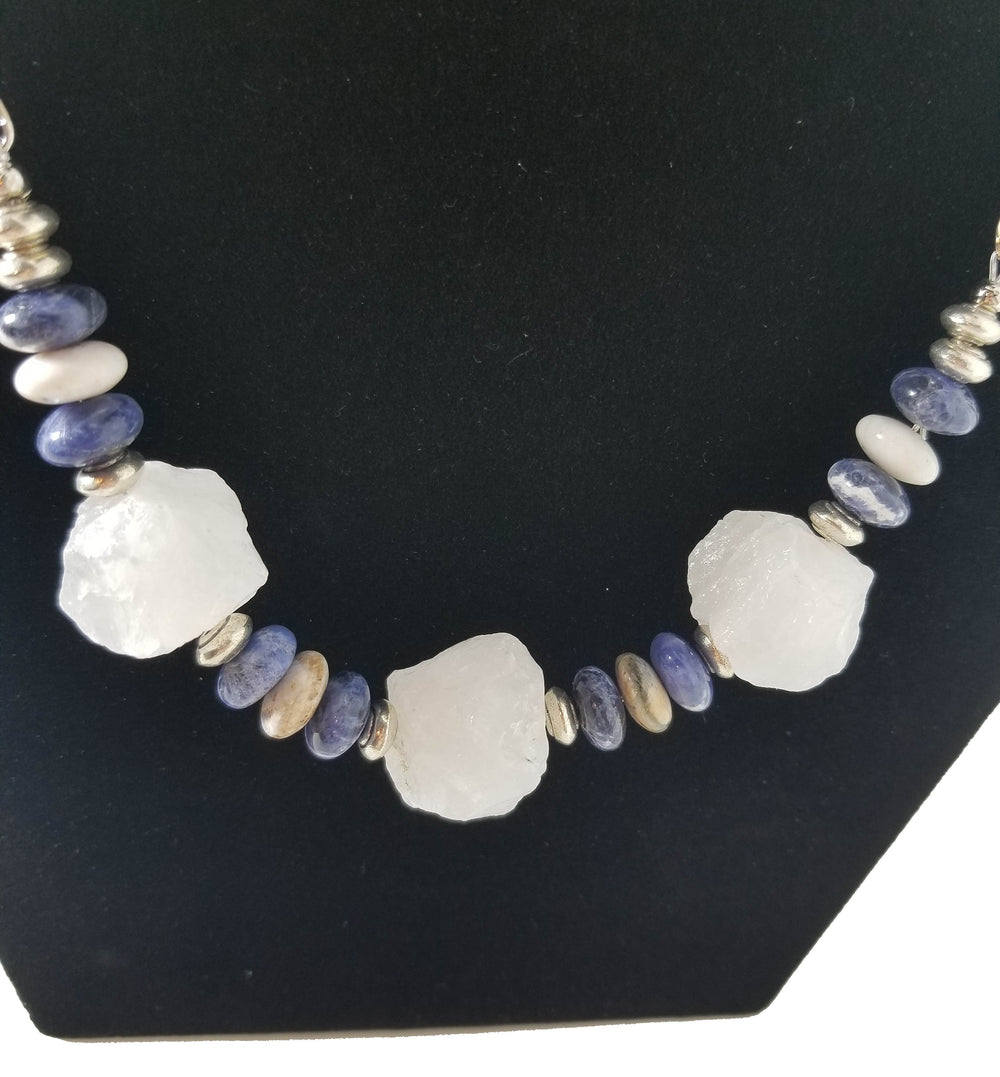 Quartz Crystal & Sodalite